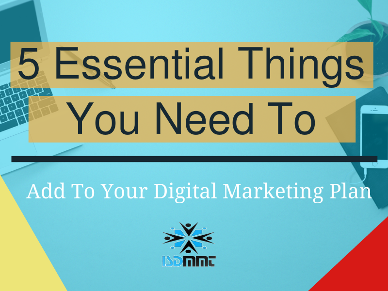 isdmmt digital marketing plan